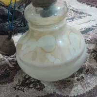 دو عدد ریسه لامپ رنگ سفید شیشه