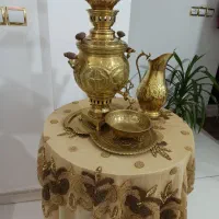 سماور طلایی سماور سماور زغالی