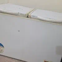 فریز صندوقی  دو درب کار کرده سالم