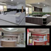 برچسب و روکش کابینت و کمد همراه با نصاب