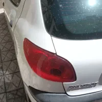 ۲۰۶ مدل ۹۰ سفید تیپ ۲ فنی درجه یک