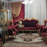 سرویس مبلمان ۹نفره بهمراه پرده