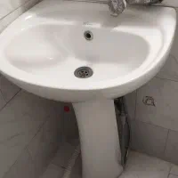 سنگ دست شویی دو عدد سالم و بزرگ دونه ای یک تومن