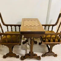 میز تخته نرد و شطرنج لوکس ارسال مستقیم از تولیدی