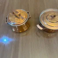 دو عدد قابلمه مسی باکیفیت