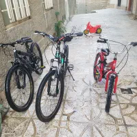 سه عدد دوچرخه دوتا ۲۶ یکی ۱۶