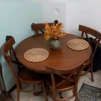 ناهارخوری چهارنفره لهستانی تمام چوب
