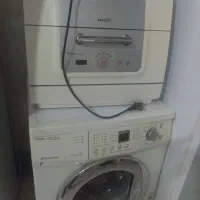 لباس شویی دوو۸کیلوگیربکس و ظرف شویی ۶نفرمجیک