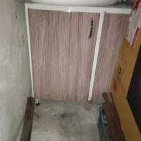 کابینت فلزی ۳درب ورق زخیم گالوانیزه سفید