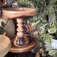 میوه خوری پایه دار دستساز چوبی