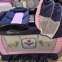 فروش ست کامل تخت کودک / کالسکه / صندلی ماشین‌
