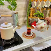 کتری پینترستی نو طرح انگلیش هوم زیر قیمت همه جا