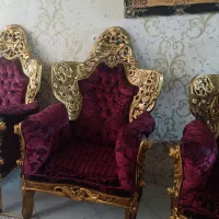 مبلمان سلطنتی چوب همدان