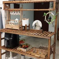 کافی بار چوبی