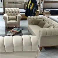 مبل چستر دست جدید کد967 تولیدی زرکالا