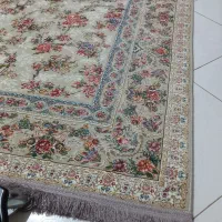 فرش ماشینی ۶متریک تخته گل برجسته۱۲۰۰شانه