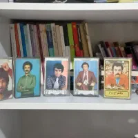 نوار کاست کلکسیونی عکسدار آنتیک قدیمی