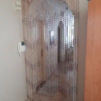 پرده آویز مهره ای چوبی