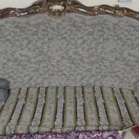 مبل ۷ نفره سلطنتی چوب راش بدون پارگی تمیز
