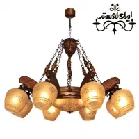 لوسترچوبی به همراه دیوار کوب
