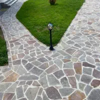 سنگفرش گرانیتی ،طبیعی سنگ ورقه‌ای ،محوطه دیوارچینی