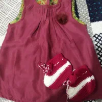 پتو دور پیچ لباس دخترانه