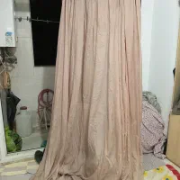 پرده کالباسی رنگ