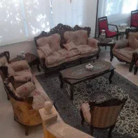 ست مبل استیل هشت نفره به همراه میزناهارخوری