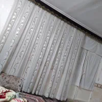 پرده سالم بدون چروک و پارگی در حد نو