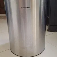 سطل استیل برنج و قند 10 کیلویی