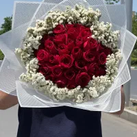 دسته گل گرد ، تمام رز