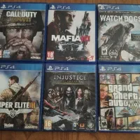 تعدادی دیسک اوریجینال PS4