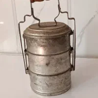 ظرف سه تیکه بسیارقدیمی مسی