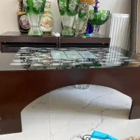 میز جلو میلی وشش عدد عسلی