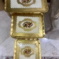 میز عسلی نقاشی شده