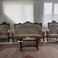 مبلمان نه نفره چوب درجه یک