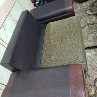 مبل اماراتی طرح چرم ۷ نفره