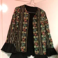 مانتو مجلسی و ژاکارد