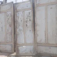درب سه لنگه و چند عدد درب هال تمیز