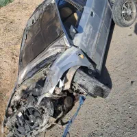 سمند ۸۴ عقب پلمپ جلو خورده