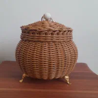 سبدهای دست بافت