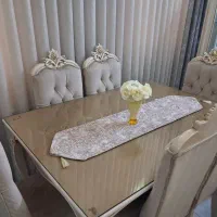 میز ناهار خوری ۶نفره+ویترین