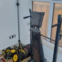 ۱۰۳ کیلو وزنه، دمبل میله هالتر میز