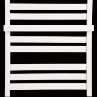 حوله خشک کن فلت سفید و مشکی