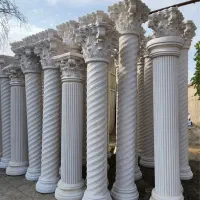 سراه پایه سرستون رزینی گلدار