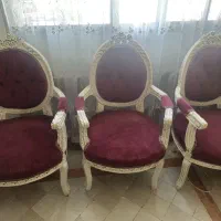 مبل استیل و میز ناهار خوری
