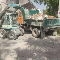 خاکبرداری،حمل نخاله،مینی لودر،توماس،تک کمپرسی