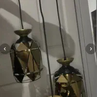 لوستر اشپزخانه سه عددی وتکی قابل استفاده