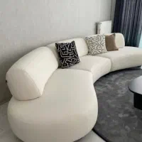 مبل لوبیایی تخت خوابشو