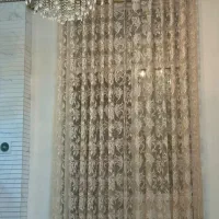 پرده پانچ شده سالن و خواب